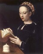 BENSON, Ambrosius Mary Magdalene Reading oil painting artist